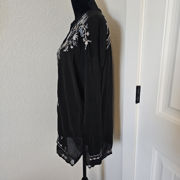 Johnny Was Oversized Tunic Blouse - Picture 3 of 15